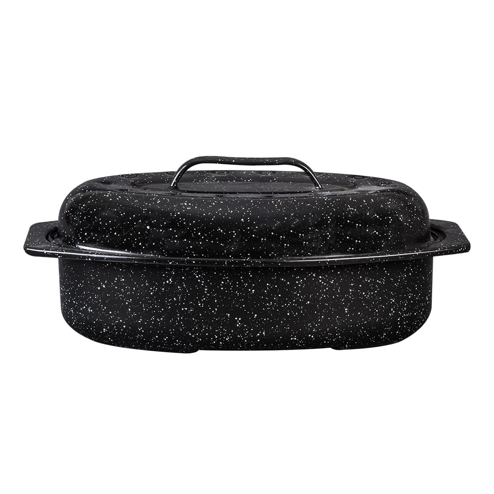 Asador Ovalado 20.6 cm Negro Roasting