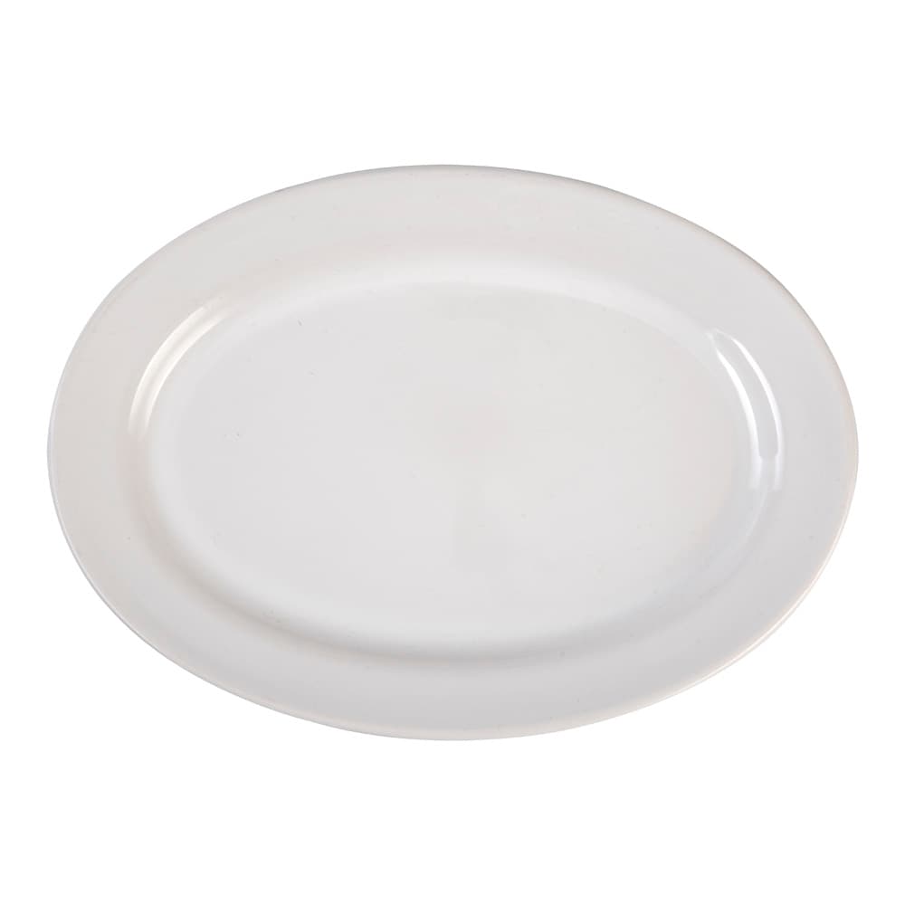 Plato Ovalado. 33 cm. Glacial